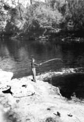Von Walker fly fishing .
