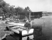 Bill Buford and Von Walker and boats.