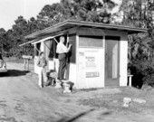 Grocery store at Melbourne Village - Brevard County, Florida.