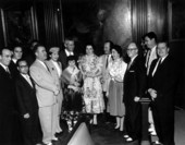 Spanish artisans visit the Governor and the capitol - Tallahassee, Florida