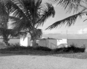 Buildings near the water - Card Sound, Florida.