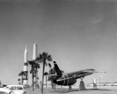Missiles and rockets at the Air Force base - Cocoa Beach, Florida