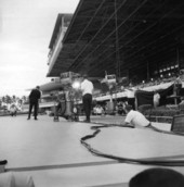 On the set of the Jackie Gleason Show at Gulfstream Park - Hallandale, Florida