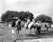 Horseback riding at River Ranch - Polk County, Florida