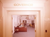 Entrance to the Governor's Office in the Old Capitol building - Tallahassee, Florida