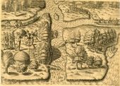 The French Left in Fort Charles Suffer from a Scarcity of Provisions.