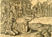 Outina, going at the Head of His Army, Against the Enemy, Consults a Sorcerer on the Event.