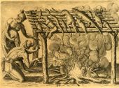 Mode of Drying Fish, Wild Animals, and other Provisions.