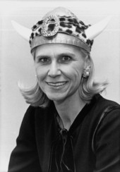 Portrait of "Nutshells" cartoon artist Helena - Fort Lauderdale, Florida