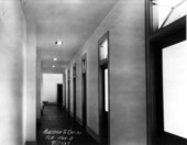 Interior of North wing addition to Old Capitol.