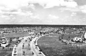 View of Greenway Drive from the Alhambra Water Tower - Coral Gables, Florida