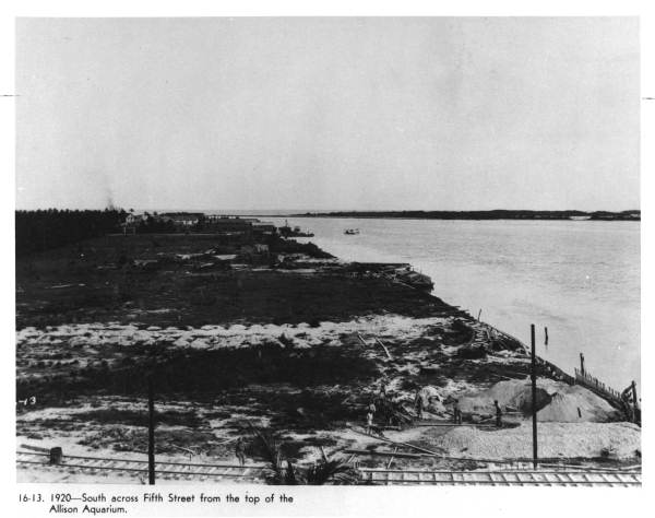 View of South Beach under development